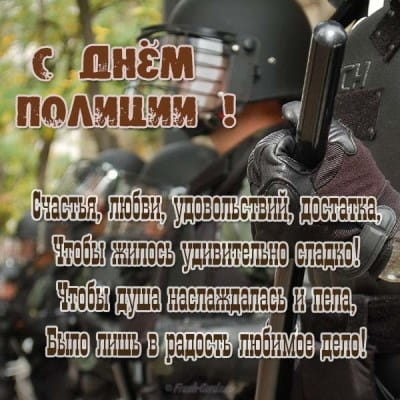 открытки с днем полиции картинки