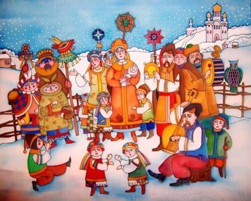 колядки на рождество для детей смешные