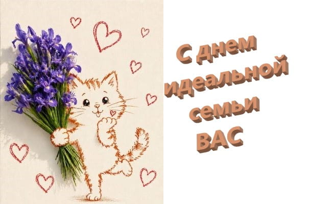 открытки с днем идеальной семьи