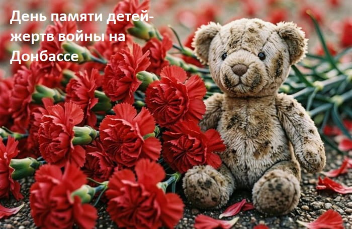 день памяти детей жертв войны на Донбассе картинки