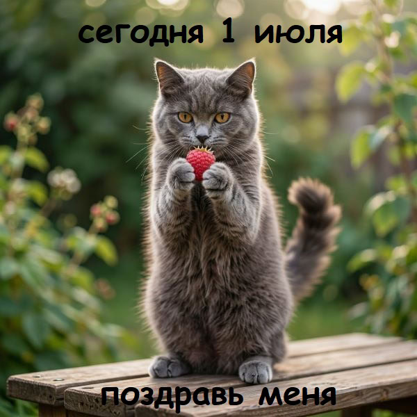открытка про 1 июля