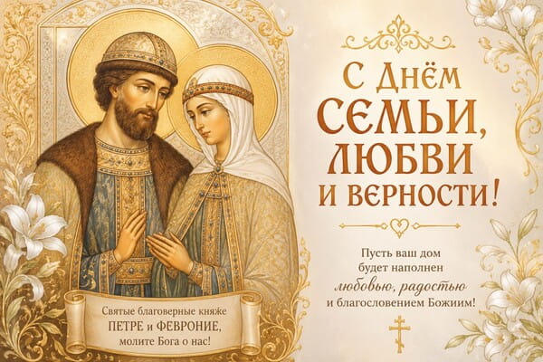 день петра и февронии - картинки с днем семьи любви и верности