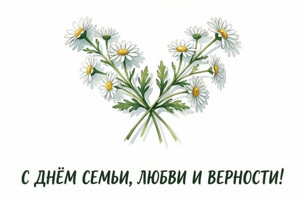 открытки и картинки с днем семьи любви и верности