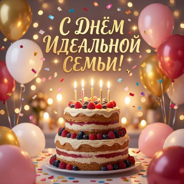 открытки с днем идеальной семьи
