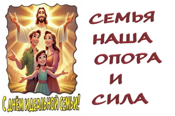 открытки и картинки на день идеальной семьи можно скачать